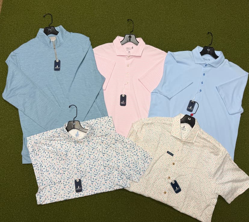 ⛳ Johnnie-O Men’s Medium Performance Apparel Bundle