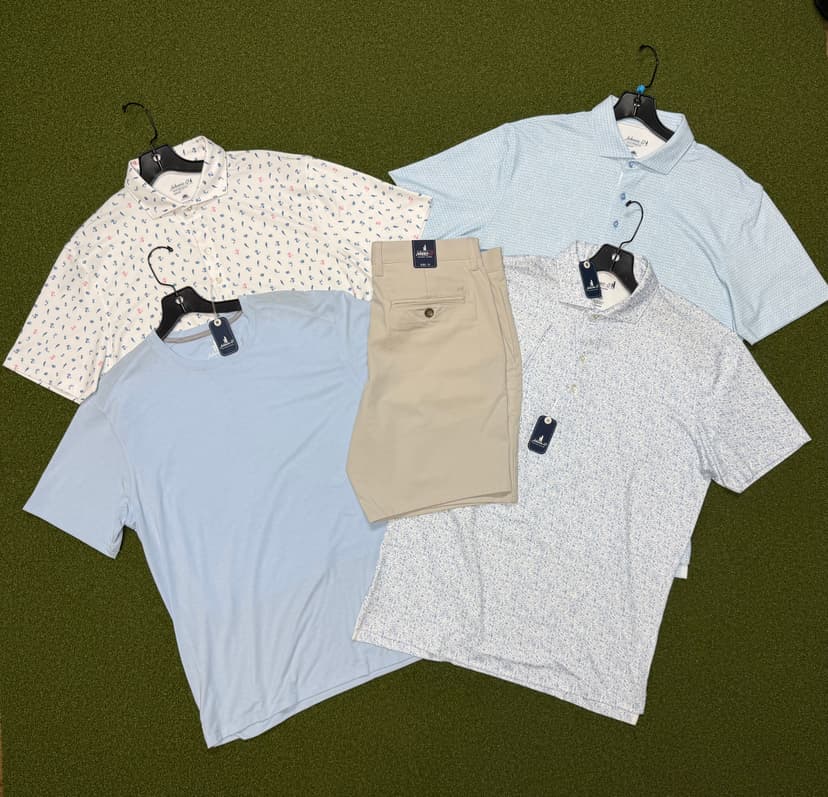 ⛳ Johnnie-O Men’s Medium Golf & Casual Apparel Bundle