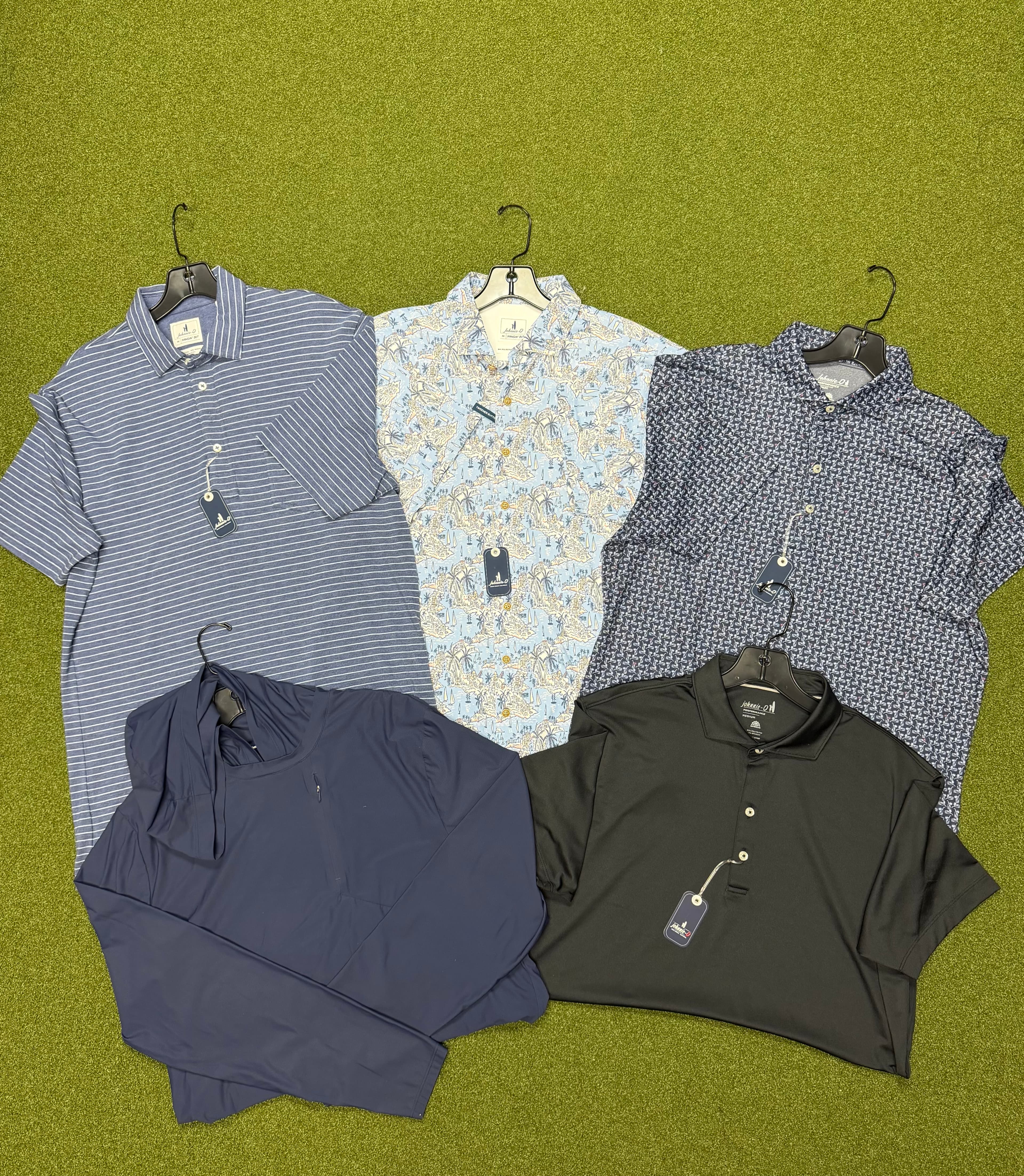 ⛳ Johnnie-O Men’s Medium Performance Golf Bundle